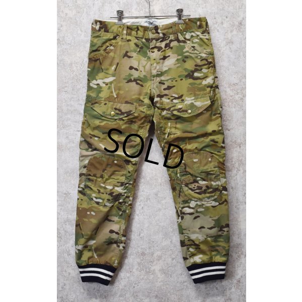 画像1: 【USA製】MARK MCNAIRY 【マークマクネイリー】マルチカム【膝当て付き】【コンバットパンツ 】【ジョガーパンツ】【W32】  
