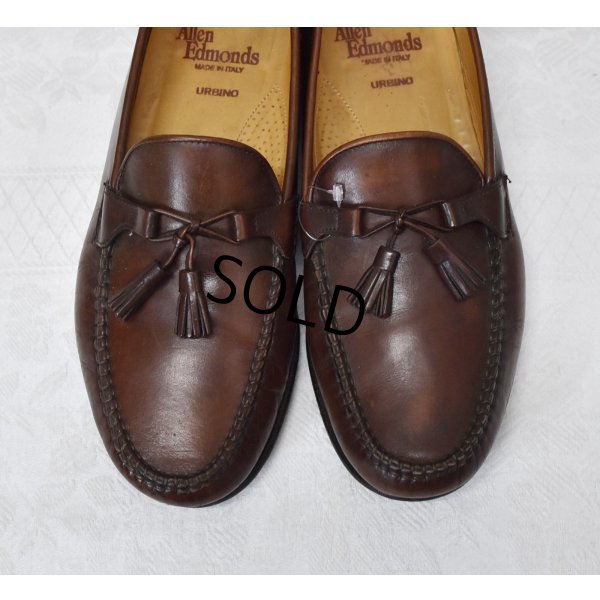 画像5: 【ITALY製】イタリー製【アレンエドモンズ】【Allen Edmonds】【URBINO】ブラウン【タッセルローファー】【9 1/2 EEE】【27.5cm程度】