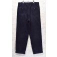 画像5: 【ビンテージ】【オールドギャップ】【GAP】【EASY FIT】2タック【紺】【コーデュロイパンツ】【34×30】<br> (5)