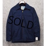 デッドストック 80's【ビンテージ】【米軍実物】U.S.NAVY【濃紺】ユーティリティージャケット【３６R】 