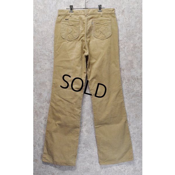 画像5: 【80年代】【ビンテージ】【LEVI'S】ベルボトム【コーデュロイパンツ】【ベージュ】【36×34】