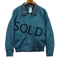 【ビンテージ】【St Michael from MARKS & SPENCER】マークス＆スペンサー【ブルー】Sサイズ程度【中綿入りブルゾン】 