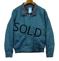 【ビンテージ】【St Michael from MARKS & SPENCER】マークス＆スペンサー【ブルー】Sサイズ程度【中綿入りブルゾン】 
