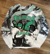 90's【USA製】【ビンテージ 】【NFL】ナショナル・フットボール・リーグ【PAイーグルス】 フィラデルフィア・イーグルス【総柄】【スウェット】【サイズXL】 