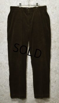 【ラルフローレン】POLO RALPH LAUREN【ブラウン】【コーデュロイパンツ】【36X34】 