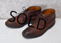【USA製】【アレンエドモンズ】【Allen Edmonds】【赤茶色】【チャッカブーツ】【8 1/2E】【26.5cm程度】 