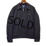 【ラルフローレン】【POLO RALPH LAUREN】【黒】【ブルゾン】スウィングトップ【サイズＬ】 