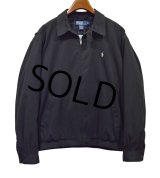 【ラルフローレン】【POLO RALPH LAUREN】【黒】【ブルゾン】スウィングトップ【サイズＬ】 