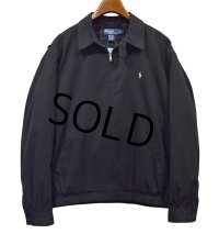 【ラルフローレン】【POLO RALPH LAUREN】【黒】【ブルゾン】スウィングトップ【サイズＬ】 