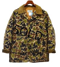 80's〜 USA製【ビンテージ】L.L.Bean【ＬＬビーン】ダックハンター【ハンティングジャケット】【サイズM】 
