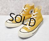 【コンバース】CONVERSE【ALL STAR 】チャックテイラー【山吹色】【ハイカット】【サイズ 5 1/2 (24.5ｃｍ)】 