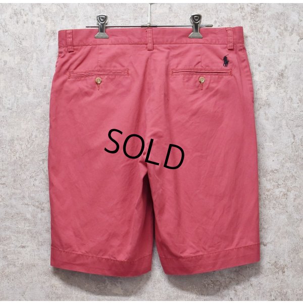 画像3: 【POLO RALPH LAUREN】ラルフローレン【赤ピンク】【ショートパンツ】【短パン】【コットンショーツ】【ｗ32】 