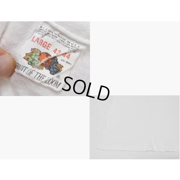 画像2: 80〜90's【USA製】 ビンテージ【FRUIT OF THE LOOM 】フルーツオブザルーム【白】【PORTUGAL’S DAY】【 Tシャツ】【サイズL】