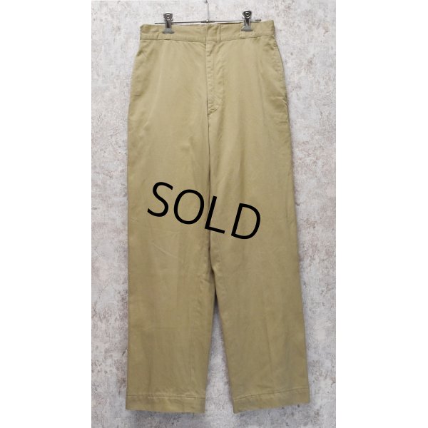 画像3: 60's【ビンテージ】U.S.ARMY【米軍実物】【チノパンツ】【サイズ 30x31】 
