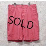 【POLO RALPH LAUREN】ラルフローレン【赤ピンク】【ショートパンツ】【短パン】【コットンショーツ】【ｗ32】 