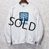 ほぼ未使用 90's【USA製】【ビンテージ】JERZEES【ラッセル】シグナ【Cigna】ロゴプリント　医療サービス【スウェット】【サイズL】 