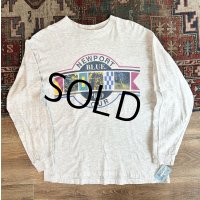 80's~【ビンテージ】【NEWPORT】【サイクリングツアー】【グレー】【ロンT】【サイズL程度】 