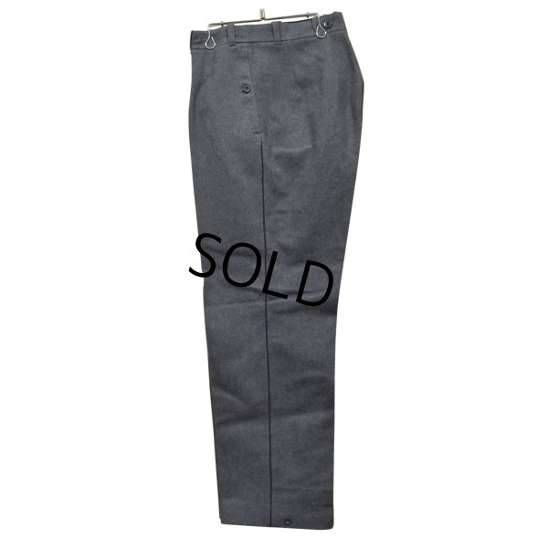 画像3: 80's【デッドストック】【スイス軍】【サイドライン】【ウールトラウザーズ】【ウールパンツ】【フィールドトラウザーズ】【W31程度】