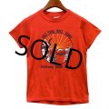 80's【USA製】【ビンテージ】ヘインズ【hanes】SKI THE BIG ONE【赤】スキープリント【ジャクソンホール】【Ｔシャツ】【サイズS】 