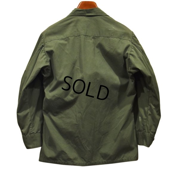画像3: 60's【ビンテージ】U.S.ARMY 【米軍実物】リップストップ【ジャングルファティーグジャケット】【ファティーグシャツ】【S-SHORT】 
