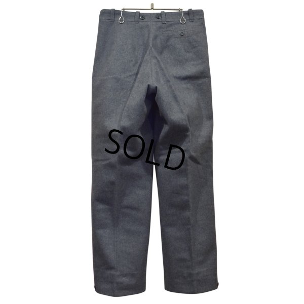 画像6: 80's【デッドストック】【スイス軍】【サイドライン】【ウールトラウザーズ】【ウールパンツ】【フィールドトラウザーズ】【W31程度】