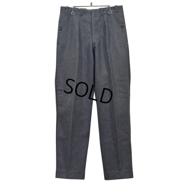画像5: 80's【デッドストック】【スイス軍】【サイドライン】【ウールトラウザーズ】【ウールパンツ】【フィールドトラウザーズ】【W31程度】