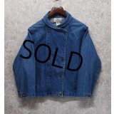 【ビンテージ】【PALMETTO'S】【ダブルブレスト】【デニムジャケット】【サイズＭ】【レディース古着】 