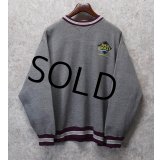 【ビンテージ】【Wear guard】ウェアガード【グレーチェック×エンジリブ】【スウェット】【サイズXＬ】 