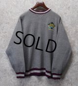 【ビンテージ】【Wear guard】ウェアガード【グレーチェック×エンジリブ】【スウェット】【サイズXＬ】 