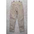 画像5: 90's【ビンテージ】【L.L.Bean】【エルエルビーン】【裏地赤チェック】【コットンパンツ】１タック【ベージュ】【31×34】<br> (5)