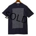 90's~【USA製】【ビンテージ】ヘインズ【hanes】Stella Blue【ドクロ】【黒】スカルT【Ｔシャツ】【サイズM】 