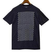 90's~【USA製】【ビンテージ】ヘインズ【hanes】Stella Blue【ドクロ】【黒】スカルT【Ｔシャツ】【サイズM】 