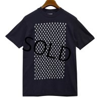 90's~【USA製】【ビンテージ】ヘインズ【hanes】Stella Blue【ドクロ】【黒】スカルT【Ｔシャツ】【サイズM】 