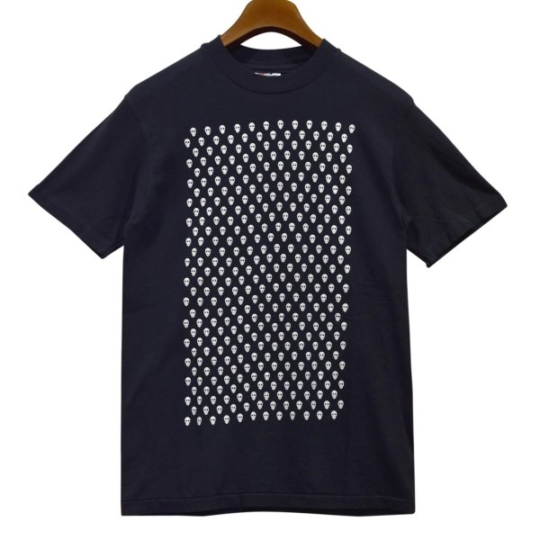 画像1: 90's~【USA製】【ビンテージ】ヘインズ【hanes】Stella Blue【ドクロ】【黒】スカルT【Ｔシャツ】【サイズM】 