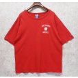 画像1: 90's【ビンテージ】Champion【チャンピオン】【PORT RICHMOND BASEBALL】赤【Ｔシャツ】【サイズＸＬ】<br> (1)