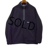程度良好!! 00's【ビンテージ】【パタゴニア】patagonia【シンチラフリース】黒【プルオーバー 】【ハーフジップフリース】【サイズXXL】 