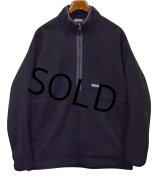 程度良好!! 00's【ビンテージ】【パタゴニア】patagonia【シンチラフリース】黒【プルオーバー 】【ハーフジップフリース】【サイズXXL】 