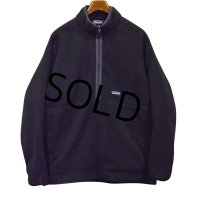 程度良好!! 00's【ビンテージ】【パタゴニア】patagonia【シンチラフリース】黒【プルオーバー 】【ハーフジップフリース】【サイズXXL】 