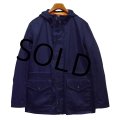 【Ｊクルー】【J-crew】【紺×オレンジ】フード付き【フックジャケット】【サイズM】 