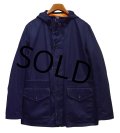 【Ｊクルー】【J-crew】【紺×オレンジ】フード付き【フックジャケット】【サイズM】 