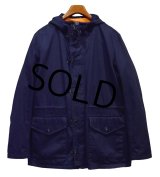 【Ｊクルー】【J-crew】【紺×オレンジ】フード付き【フックジャケット】【サイズM】 