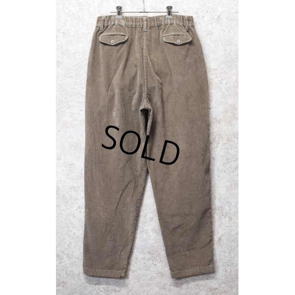 画像5: ~90's【USA製】【ビンテージ】【L.L.Bean】【エルエルビーン】【コーデュロイパンツ】イージーパンツ【ブラウン】【W33程度】 