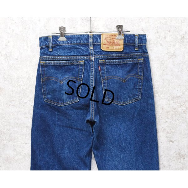 画像4: USA製【ビンテージ】【LEVI'S】【リーバイス５０５】505【デニムパンツ】【30ｘ32】 