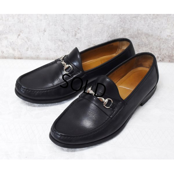 画像1: 【イタリー製】【アレンエドモンズ】【Allen Edmonds】【黒】【ビットローファー】【9 1/2EEE】【27.5cm程度】 