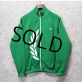 【フレッドペリー】Fred Perry【黄緑×白ロゴ】ジャージ【トラックジャケット】【トラックジャージ】【サイズM】 