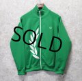 【フレッドペリー】Fred Perry【黄緑×白ロゴ】ジャージ【トラックジャケット】【トラックジャージ】【サイズM】 
