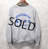 90's〜【ビンテージ】【STATESMAN】【蘭園酒家】【グレー】スウェット 