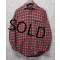  【Ralph lauren】【ラルフローレン】【赤ｘ緑ｘ白】【チェック柄】【ネルシャツ】【サイズM】  