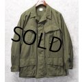 【デッドストック】60's【ビンテージ】u.s.army【米軍実物】リップストップ【ジャングルファティーグジャケット】【M-R】 