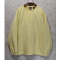 【ビンテージ】【オールドギャップ】GAP【クリームイエロー】【ヘンリーネック】【スウェット】【サイズＸＬ】 